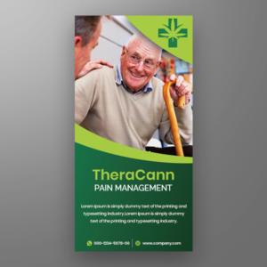 TheraCann Pain Management  (this is the name of our clinics) | Diseño de Póster por Schöpfer