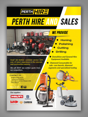 Flyer Design by innovative earth for Two Way Hire Services | Design: #20916232