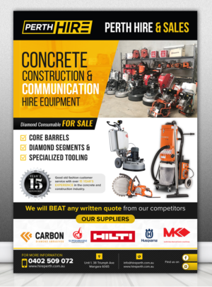 Flyer Design by SAI DESIGNS for Two Way Hire Services | Design #20915347