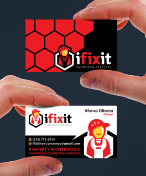 I want to revise my business card design and get a more modern and up to date design.  | Business Card Design by Ethien