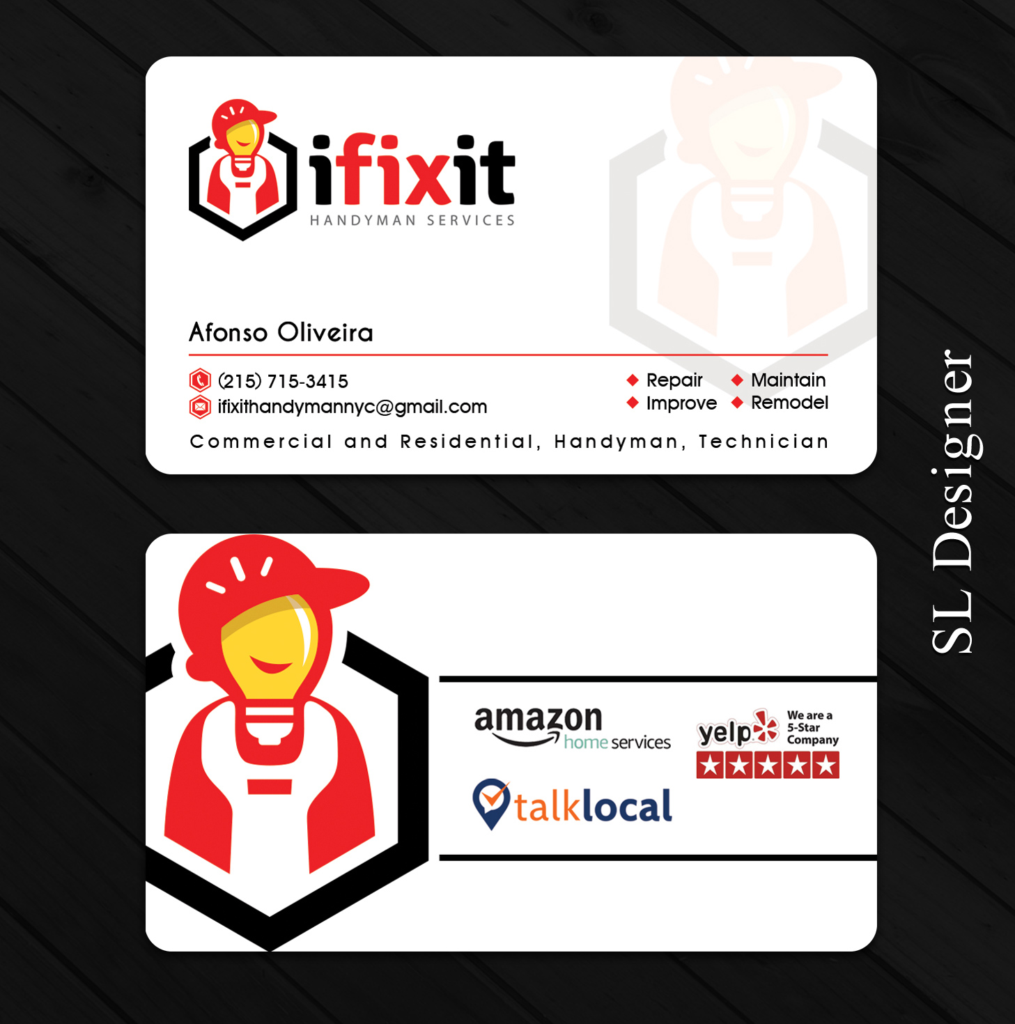 Design de Carte de Visite par SL Designer pour ce projet | Design #20896723