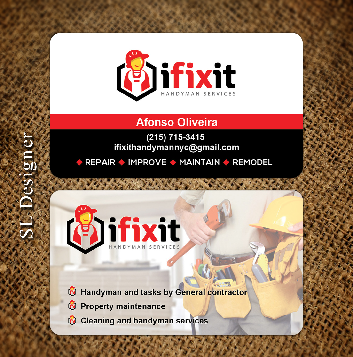 Business Card Design by SL Designer for this project | Design #20899879
