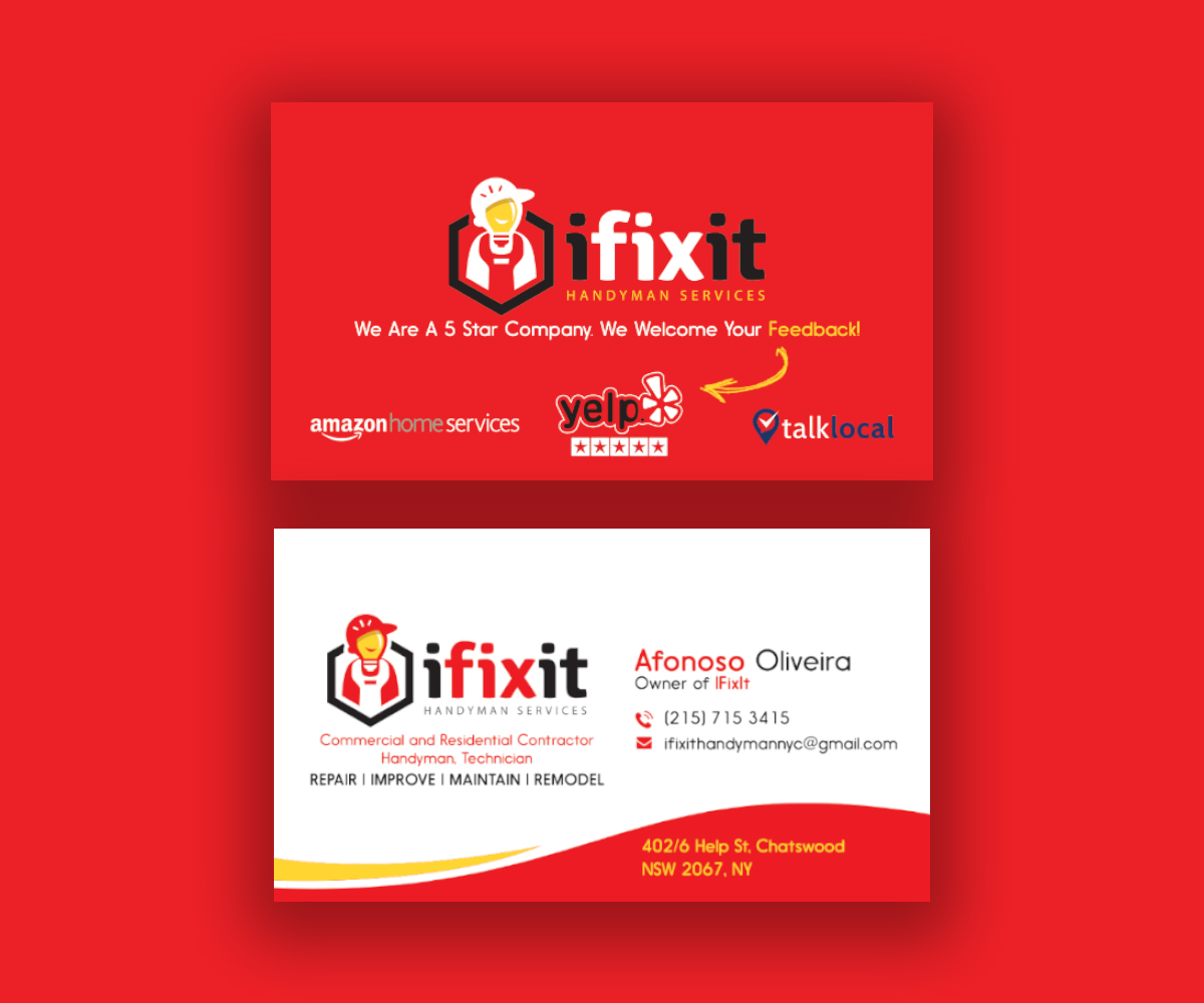 Business Card Design by Moumita_ for this project | Design #20897020
