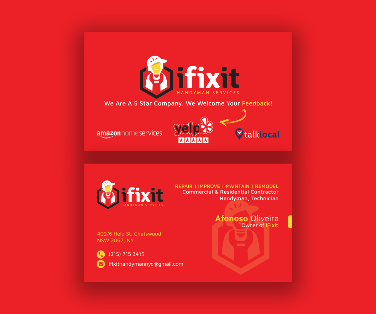 Business Card Design by Moumita_ for this project | Design #20897021
