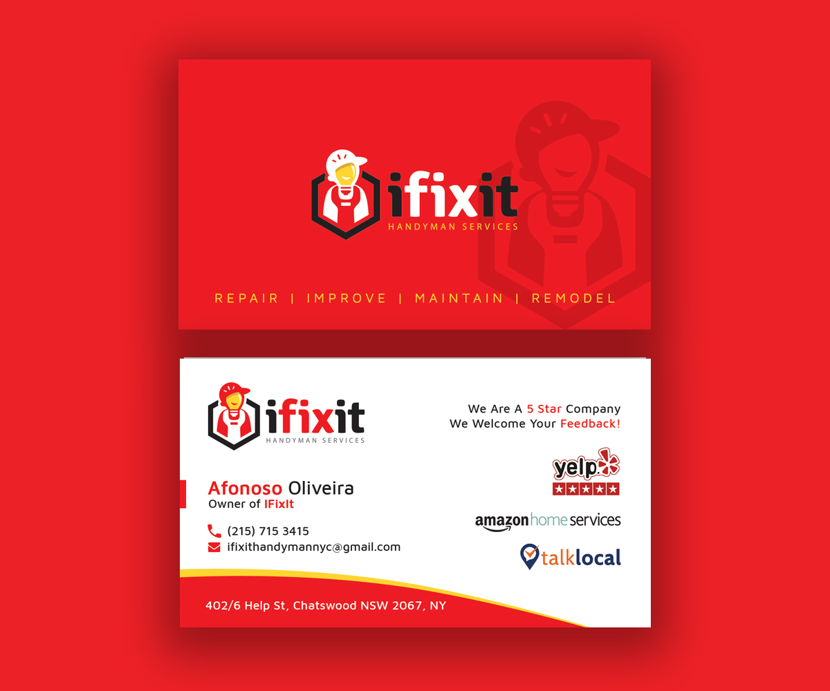 Business Card Design by Moumita_ for this project | Design #20897022