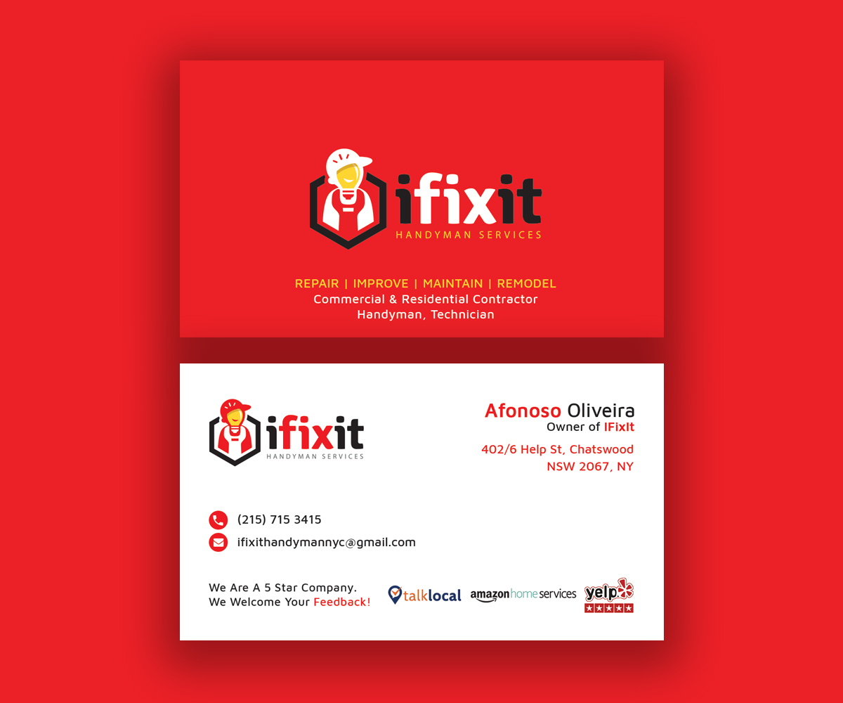 Business Card Design by Moumita_ for this project | Design #20897024
