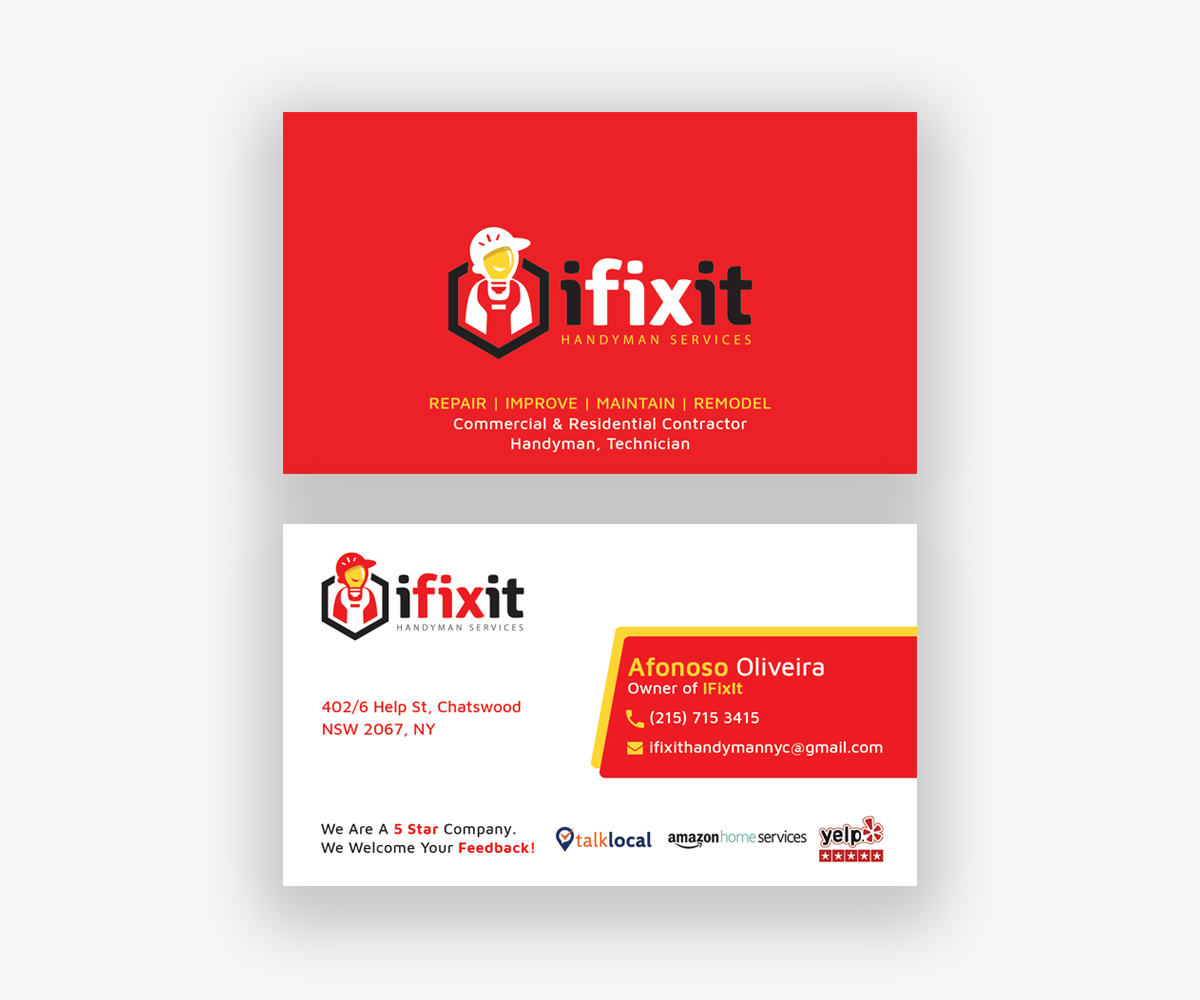 Business Card Design by Moumita_ for this project | Design #20897642