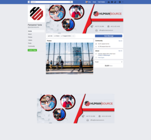 Facebook Design by AbhishekRoyBunty for Humansource srl | Design: #21075684
