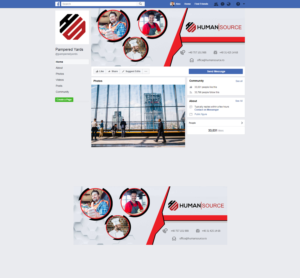 Facebook Design by AbhishekRoyBunty for Humansource srl | Design: #21084934