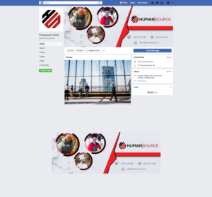 Facebook Design by AbhishekRoyBunty for Humansource srl | Design: #21096074