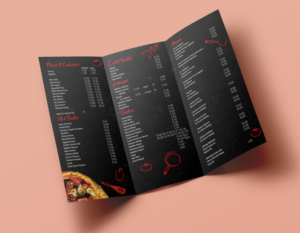 Menu Design by Impressive Solutions for this project | Design: #20907954