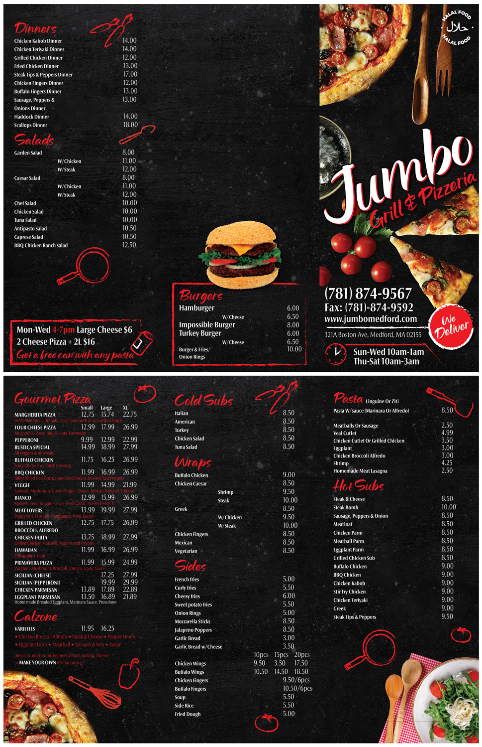 Menu Design by Impressive Solutions for this project | Design #20958834