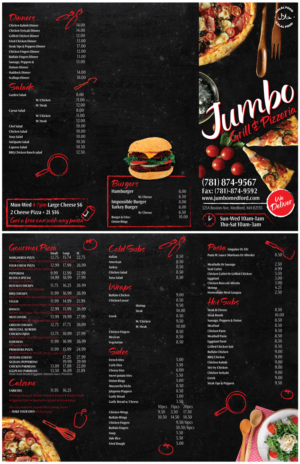 Menu Design by Impressive Solutions for this project | Design: #20958834