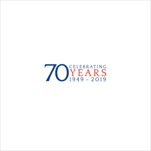 it can be just the number 70 ; or 70th years anniversary; or with the 2 years: 1949 - 2019 70 years | Logo-Design von creativever