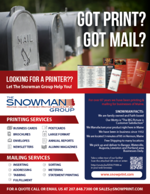 Flyer Design by alex989 for THE SNOWMAN GROUP | Design: #21196009