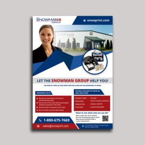Flyer Design by ecorokerz for THE SNOWMAN GROUP | Design: #20898132