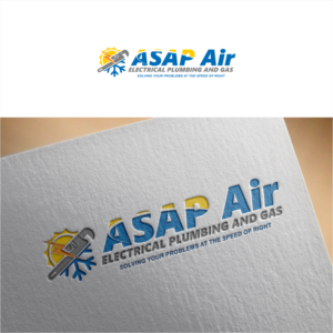 Logo Design by kolevvp for ASAP AIR & REFRIGERATION LLC | Design: #20897361
