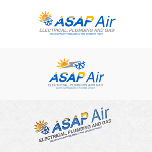 Logo Design by ritzspace for ASAP AIR & REFRIGERATION LLC | Design: #20896299
