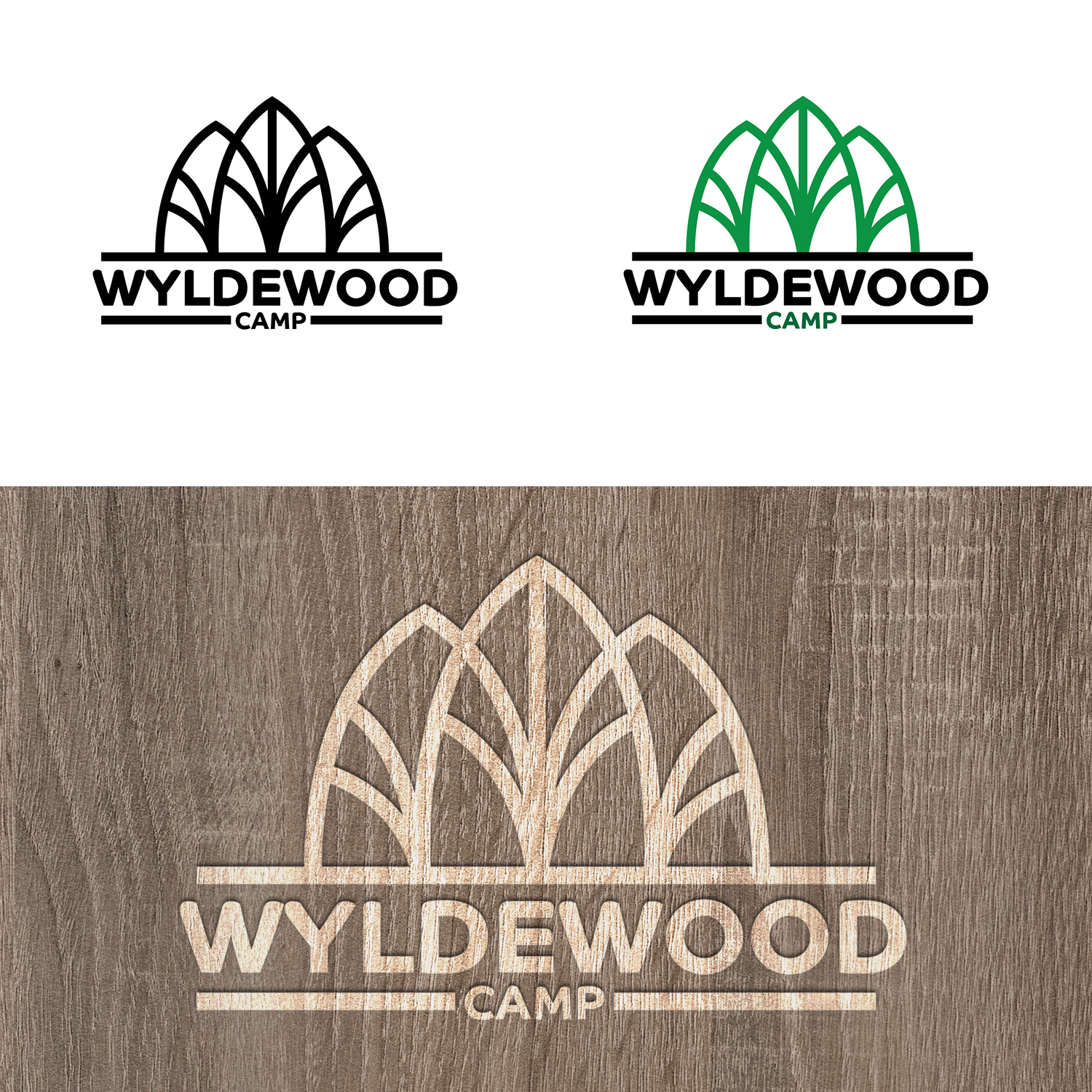 Logo Design by MDymas for Camp Wyldewood | Design #20948548
