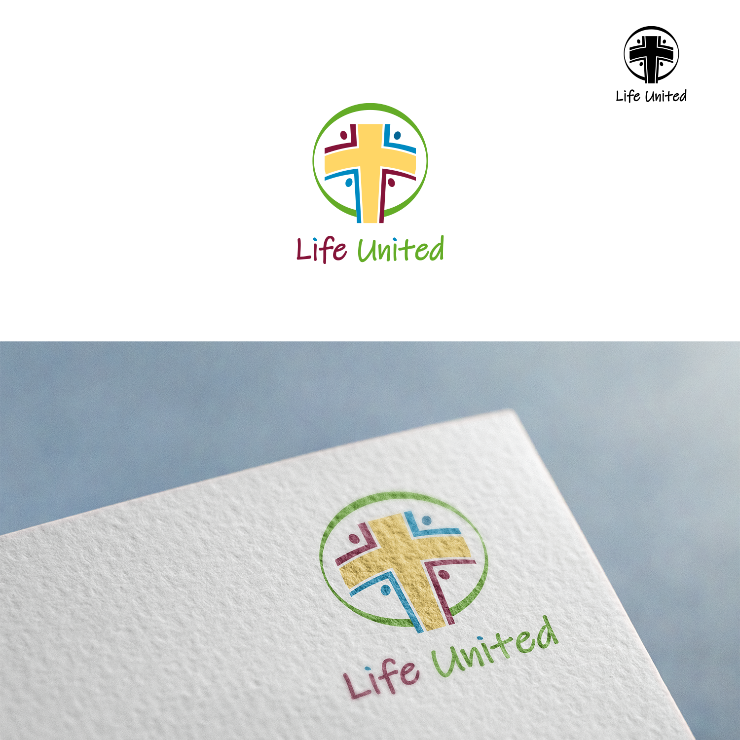 Logo Design by Omee for Word of Life Center | Design #20946331