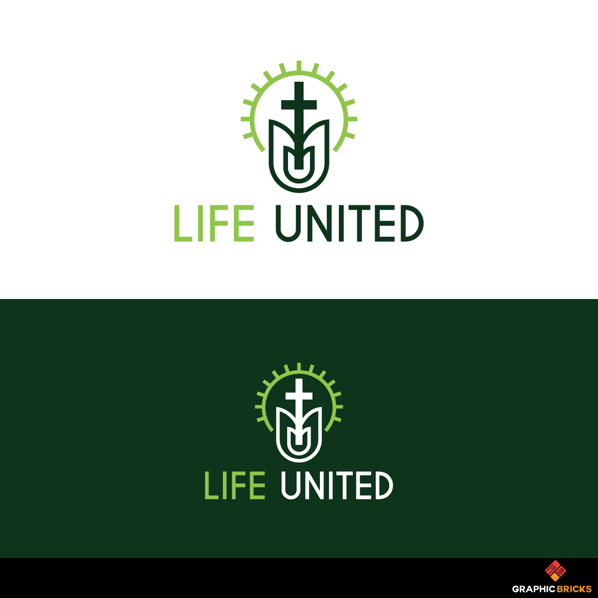 Logo Design by Graphic Bricks for Word of Life Center | Design #20899107