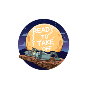Robot, Ready to Take Off | T-Shirt-Design von B'signs
