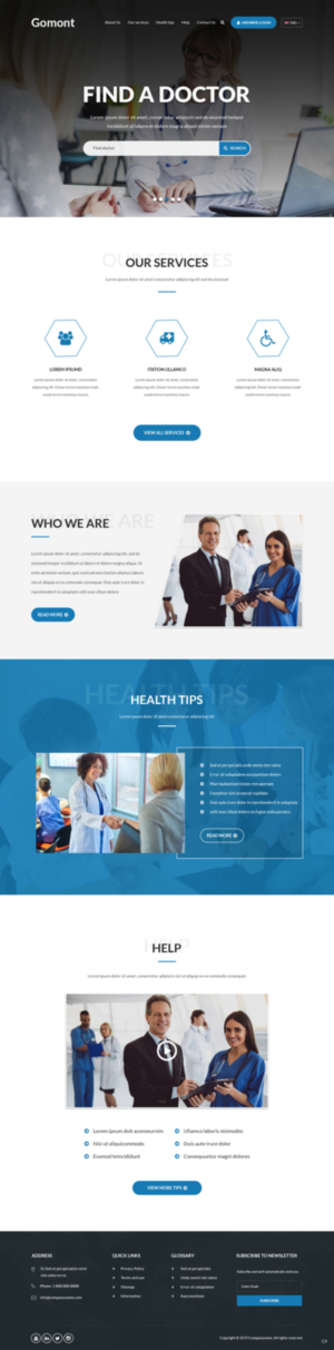 Web Design by pb for this project | Design: #20918705