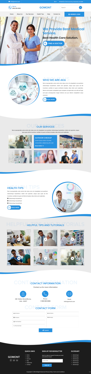 Web Design by pb for this project | Design #20918711