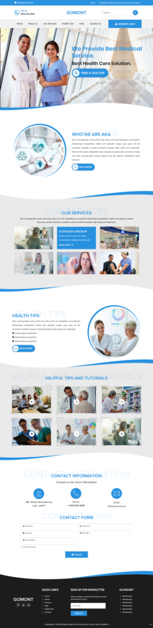 Web Design by pb for this project | Design: #20918711