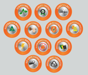 Custom designed icons for new website and brochure | Graphic Design by IndreDesign