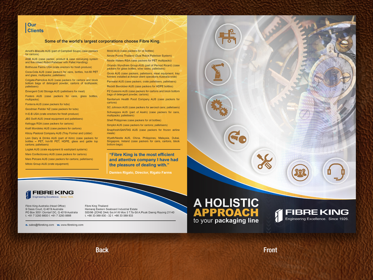 Brochure Design by rug for this project | Design #20956293