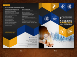 Updated front page of Brochure Design  | Diseño de Brochure por rug