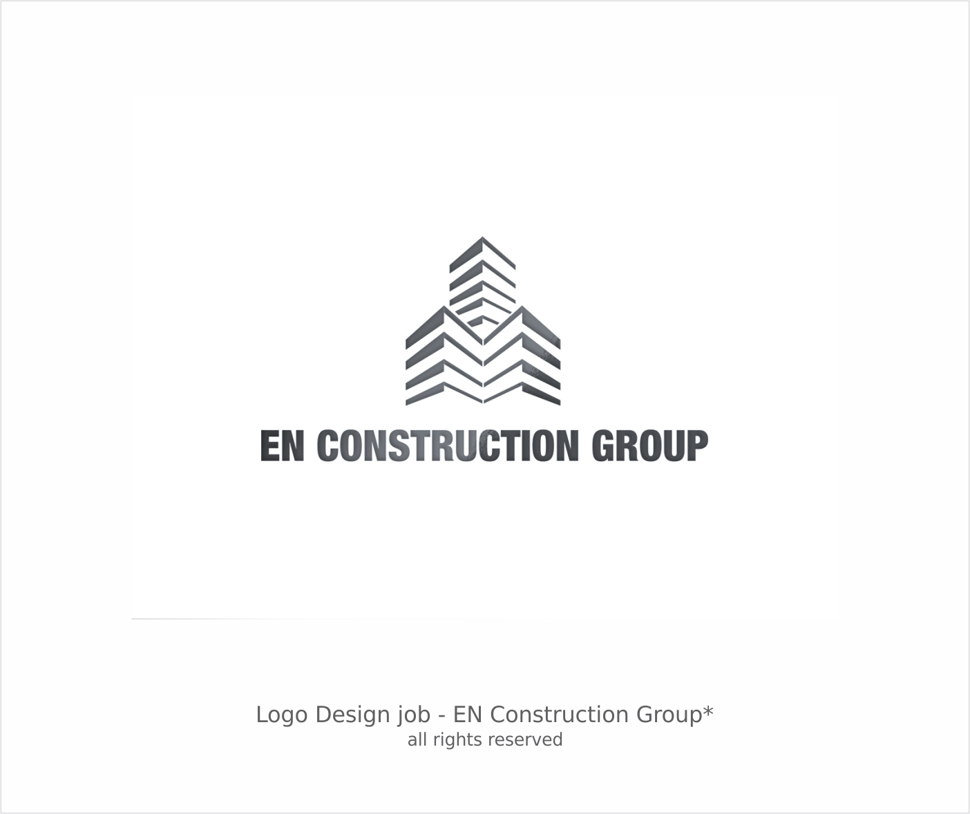 Logo-Design von Mimi &amp; Max für EN Construction Group | Design #20902516