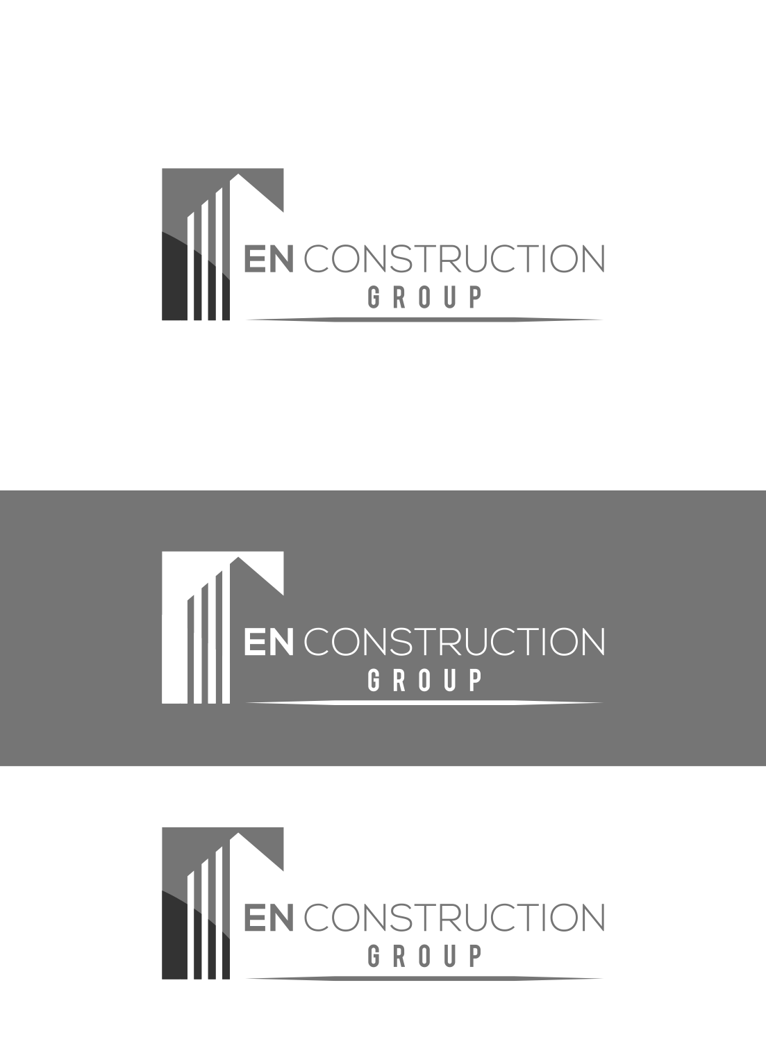 Diseño de Logo por sugeng 5 para EN Construction Group | Diseño: #20903119
