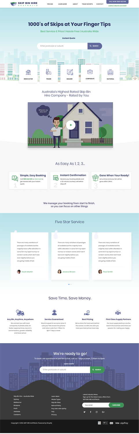 Web Design par designerkochi pour ce projet | Design #20909741