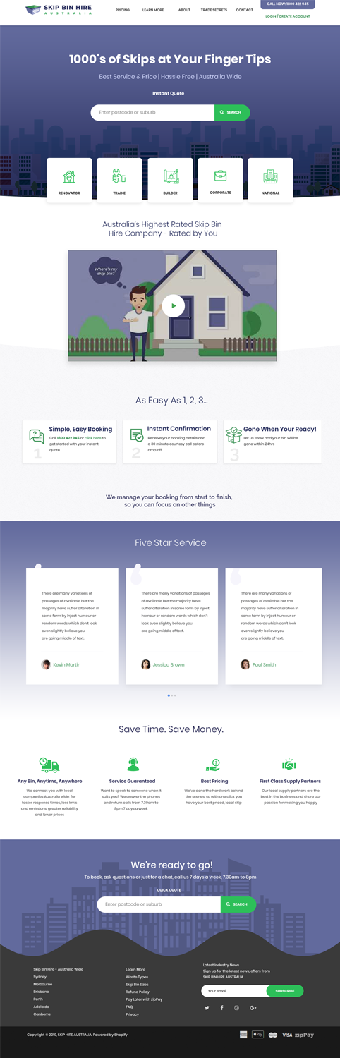 Web Design by designerkochi for this project | Design #21020522