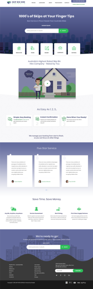 Web Design par designerkochi pour ce projet | Design : #21020522