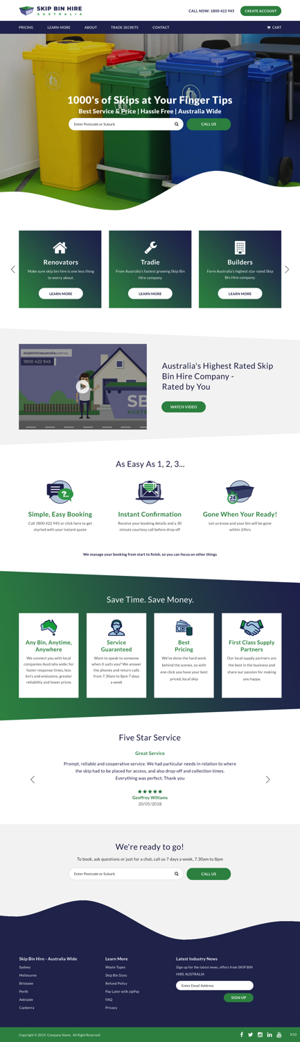 Web Design by pb for this project | Design #20910226