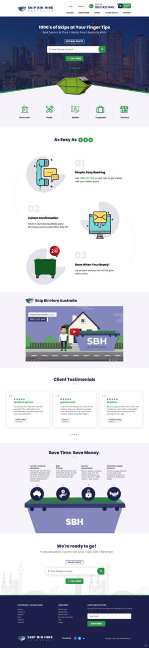 Web Design par pb pour ce projet | Design : #20910227