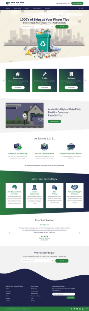 Web Design par pb pour ce projet | Design : #20962040