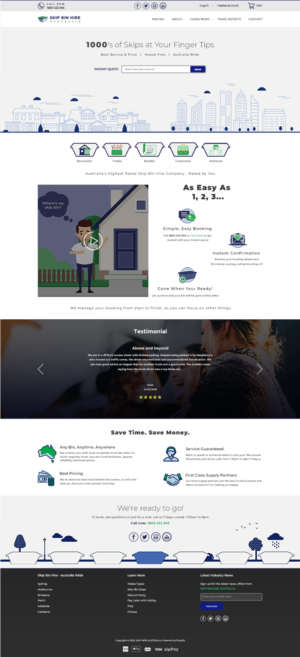 Web Design by samiulgg for this project | Design: #20936012