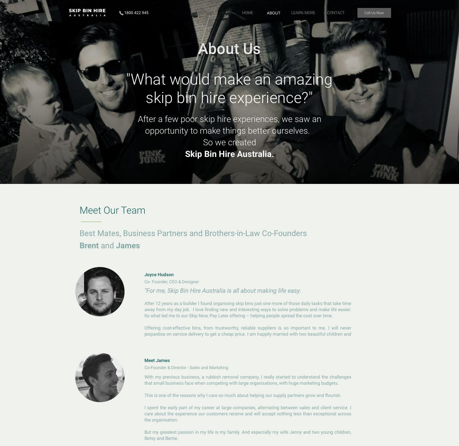 Web Design by neoM for this project | Design #20942511