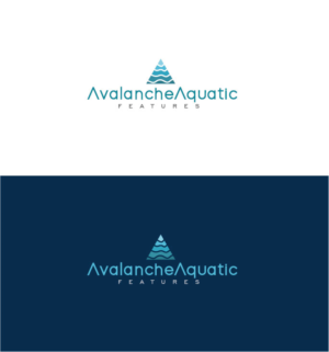 Avalanche Aquatics OR Avalanche Aquatic Features | Logo Design by Birdcage