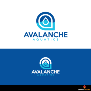Avalanche Aquatics OR Avalanche Aquatic Features | Logo Design by Graphic Bricks