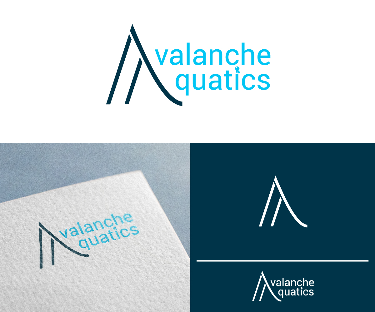 Logo Design by Hasan Khemani for Avalanche Aquatics | Design #20953733