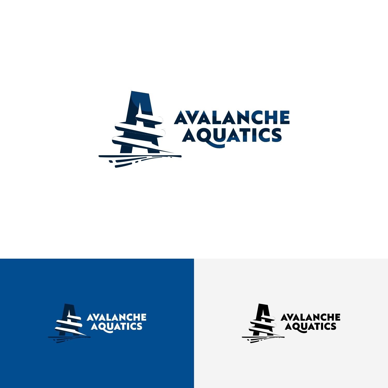 Logo Design by wahyuuabdi for Avalanche Aquatics | Design #20903548