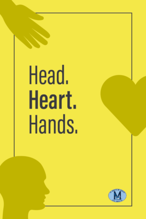 Head, Heart , Hands | Graphic Design by desainerd