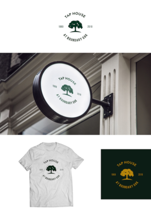 TapHouse at Boundary Oak | Logo Design by christianpoetoe