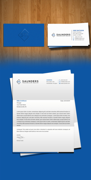stationary deign for trucking company | Stationery Design by alex_etel