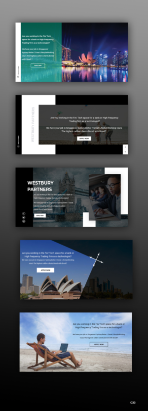 Web Design by pb for this project | Design: #20910154